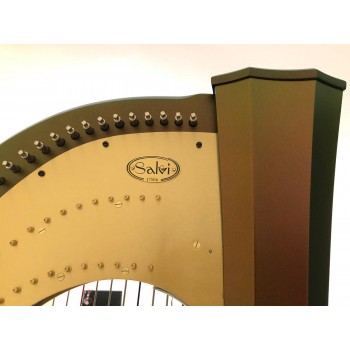 SOLD - 2nd Hand Salvi Rainbow Bronze Acoustic Harp